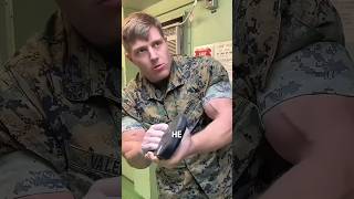 This Marines Grip Strength Is Outstanding [upl. by Aivatal]