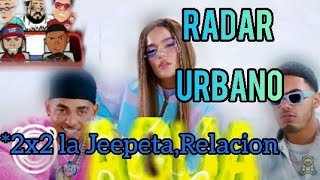 Radar urbano top20Canciónes nuevas y viejas de modaTelehit urbano [upl. by Akirret]