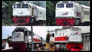 Kumpulan Semboyan 35 Lokomotif Kereta Api Indonesia  Train Horn Collection [upl. by Anitsyrhc]