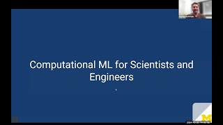 Computational Machine Learning  Informational Webinar  October 2024 [upl. by Enaillil]