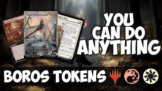 This deck HAS ALL THE ANSWERS  Meta Boros Tokens Ranked  Magic Arena Standard [upl. by Safire941]