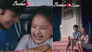 💕Brother Sister Love 💕Tamil Whatsapp StatusBrother And Sister Cut Fight RK Creation [upl. by Acined]