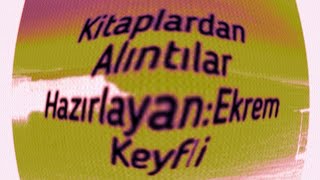 Kitaplardan Alıntılar ÖtekiDostoyevski HazırlayanEkrem Keyfli [upl. by Celesta387]