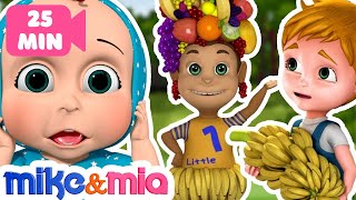 Apples and Bananas Song  Nursery Rhymes Collection and Baby Songs  Kids Songs by Mike and Mia [upl. by Oisor]