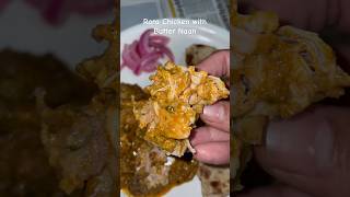 Rara Chicken with Butter Naan lunch chickendish chickenrara food foodie [upl. by Michon]