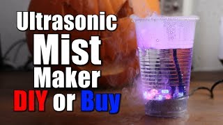 Ultrasonic Mist Maker  DIY or Buy [upl. by Ahsaeyt]