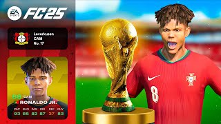 The WORLD CUP Of Ronaldo Junior  FC 25 My Player [upl. by Efrem]