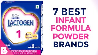 7 Best Baby Milk Powders 2024 in India with Price  Best Formula For Infants you can Trust [upl. by Noerb394]