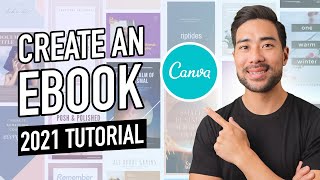 HOW TO CREATE AN EBOOK IN CANVA [upl. by Jay]