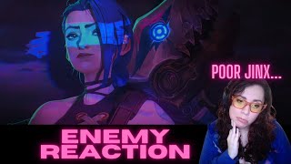 Reaction and Review l Enemy  Imagine Dragons amp JID Arcane [upl. by Aenej]