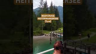 Boatcruise Heiterwangersee Tyrol [upl. by Ymmik515]