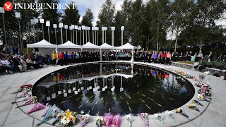 Watch Again Omagh car bombing inquiry begins with first public hearing [upl. by Henebry]