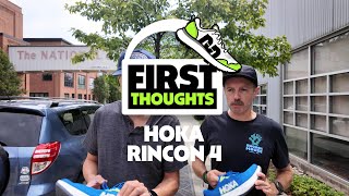 Hoka Rincon 4  First Thoughts [upl. by Jayme]