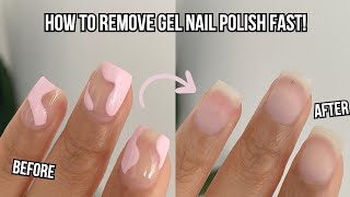 5 WAYS TO REMOVE GEL POLISH AT HOME  FAST amp EASY NO DAMAGE NO DRILL [upl. by Helm]