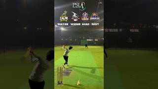 PSL is here 🔥 PZ Vs LQ Vs QG Vs KK 3 Balls Match Off Yorker psl cricket youtubeshorts shorts [upl. by Jael]