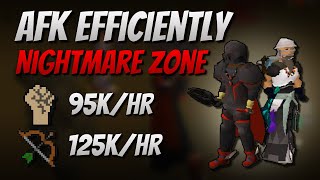 AFK Efficiently at Nightmare Zone 95125K EXPHr [upl. by Esbensen619]