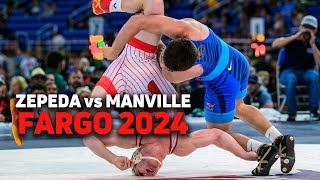 4 Daniel Zepeda Takes Out 3 Pierson Manville In The Fargo Semifinals [upl. by Scrivenor87]