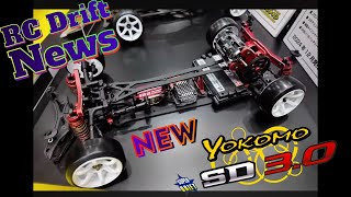 RC Drift News  NEW Yokomo Drift Chassis  Yokomo SD 30 quot Super Drift quot [upl. by Newbold]