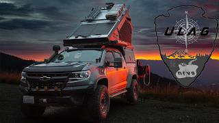 Northern Lights and Epic Sunsets near Mt Baker in the Lone Peak Camper [upl. by Ebsen]