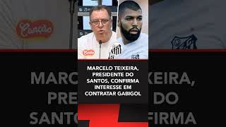 Santos confirma interesse em Gabigol santosfc noticias fofoca musicas futebol gabigol [upl. by Apul]