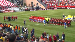 USA Soccer  National Anthem [upl. by Macegan]