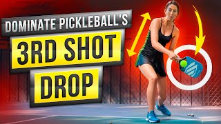 Pickleball 3rd Shot Drop How To Hit It Perfectly [upl. by Mallory]