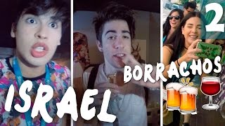 YOUTUBERS BORRACHOS EN ISRAEL  VLOG PARTE 2  Alejo Igoa [upl. by Ihsakat]