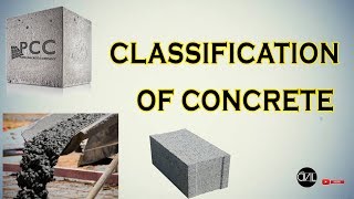 Classification of ConcreteHINDI [upl. by Nana457]