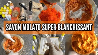 Comment faire un savon MOLATO super blanchissant [upl. by Eceerahs]