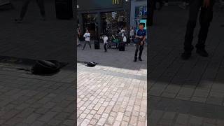 busking at Wolverhampton🎉🎉 bobrothers 2024 rap hiphop music busking performance shorts fyp [upl. by Marpet23]