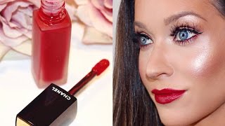 NEW Chanel Matte Liquid Lipsticks  Rouge Allure Ink Swatches amp Review [upl. by Albin]