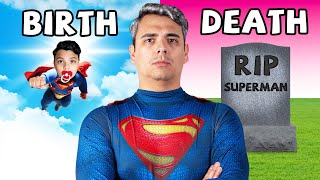 Birth to DEATH of a Super Hero in Real Life EMOTIONAL Funny Situations amp By Crafty Hacks [upl. by Killion]