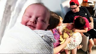 Couple Unexpectedly Delivers Their Baby Daughter at Home [upl. by Neeleuqcaj724]