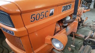 FIAT 505 C Sostituzione freno e frizione di sterzo [upl. by Pasho]