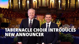 Tabernacle Choir Introduces New Announcer for Weekly Broadcast [upl. by Aeslahc]