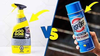 Goo Gone Oven Cleaner Vs Easy Off Which One Cleans Better [upl. by Cleve]