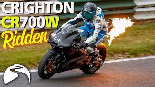 Crighton CR700W  £95k ultimate racing machine review [upl. by Jonati]