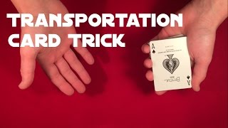 Insane Transportation Card Trick Tutorial [upl. by Meter]