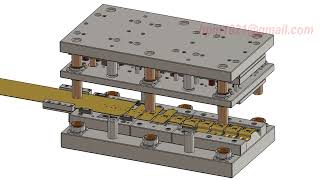 Progressive Die For Sheet Metal [upl. by Lamok]