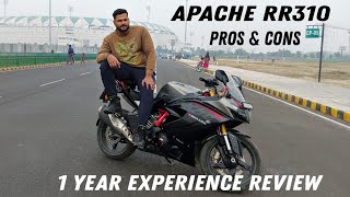 Apache RR 310 Pro amp Con After 1 Year of Used [upl. by Granny]