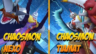 Chaosmon Tiamat and Chaosmon Nexo Digimon Cyber Sleuth Mods [upl. by Green]