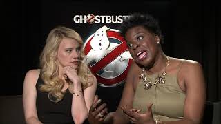 Ghostbusters Kate McKinnon amp Leslie Jones [upl. by Karalynn121]