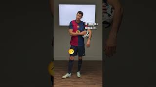 Watching TV 📺 vs Experiencing Ambilight TV ✨ philipstv AmbilightTV shorts fcbarcelona [upl. by Calderon440]