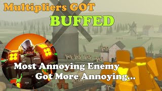 The MOST ANNOYING Enemy In The Game GOT BUFFED  Tower Defense X [upl. by Adele]