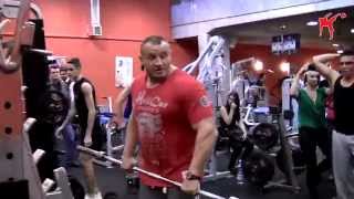 Mariusz Pudzianowski prowadzi trening na siłowni [upl. by Wachtel653]