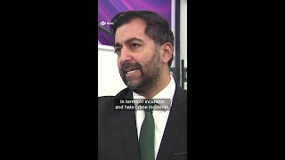 Humza Yousaf supports police recording noncrime hate incidents [upl. by Siubhan]