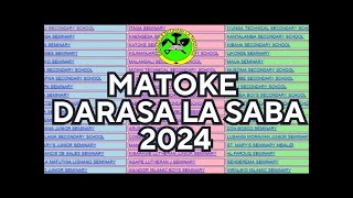 MATOKEO YA DARASA LA SABA 2024 YATANGAZWA [upl. by Enywad638]