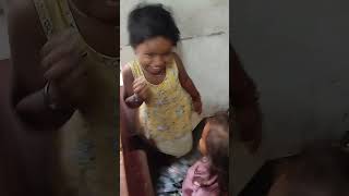 😂🤣🤣 childhood memories Namma vera vetula poi puranthirukulamda🤣🤣shasmithasree life journey💃baby funy [upl. by Grekin384]