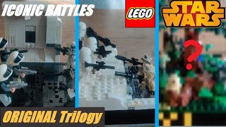 I BUILT iconic LEGO Battles from Every Star Wars Movie Part 2 The Originals [upl. by Eisset]