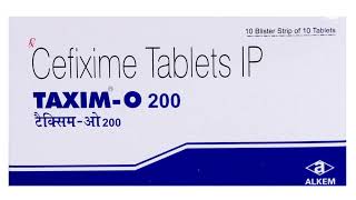 Taxim 0 200  Tablet Uses Hindi antibiotics cifi [upl. by Ayikin]